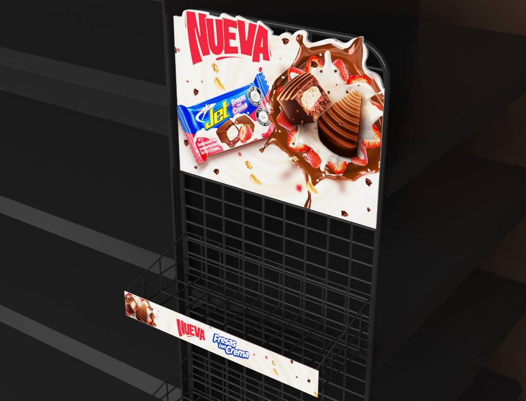 REJILLA JUE FRESAS CON CREMA